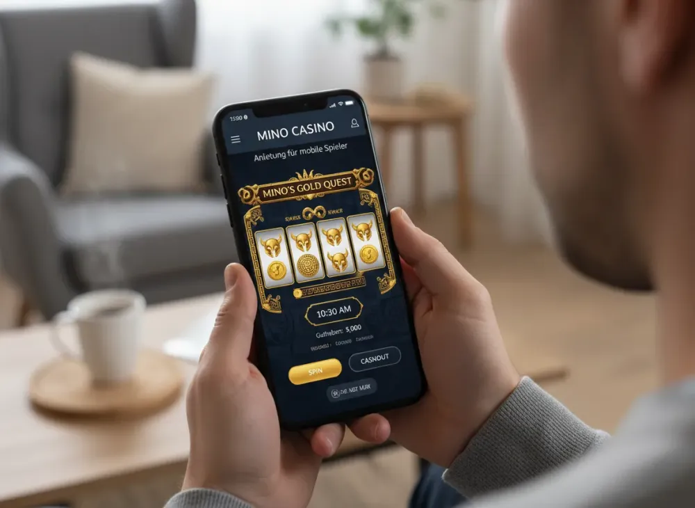 Mino casino app Anleitung für mobile Spieler